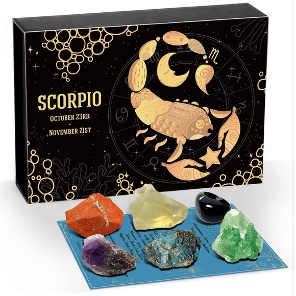 Scorpio healing stone crystal set. - Picture 3 of 3